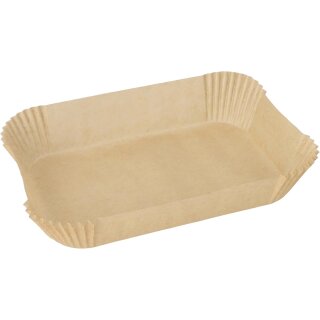 PAPSTAR Backpapier-Zuschnitte 220 x 140 x 45 mm braun 100 Stück