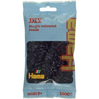 Hama Bügelperlen midi aubergine im Beutel 1.000 Bügelperlen