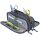 WEDO Schlamper-Etui College Polyester grau