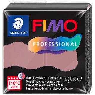 FIMO PROFESSIONAL Modelliermasse ofenhärtend 57 g altrosa