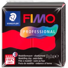 FIMO PROFESSIONAL Modelliermasse ofenhärtend 57 g rot