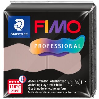 FIMO PROFESSIONAL Modelliermasse ofenhärtend 57 g taupe