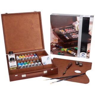 ROYAL TALENS Van Gogh Holzkoffer-Set Ölfarbe Inspiration
