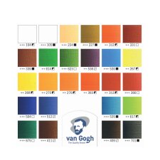 ROYAL TALENS Van Gogh Holzkoffer-Set Ölfarben Expert