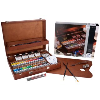 ROYAL TALENS Van Gogh Holzkasten-Set Ölfarbe Superior