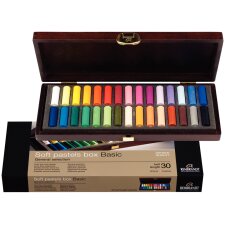 ROYAL TALENS REMBRANDT Weiche Pastelle Basis-Box 30 halbe...