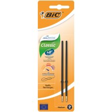 BIC Kugelschreiber-Minen Atlantis Classic schwarz M 2...
