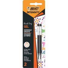 BIC Gelschreiber-Minen Intensity Quick Dry S schwarz