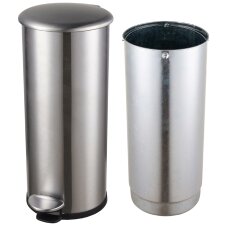 helit Tret-Abfallbehälter "the zinc" 30...