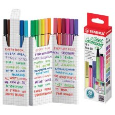 STABILO Fasermaler Pen 68 18er Zick-Zack Tischset