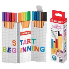 STABILO Fineliner point 88 18er Zick-Zack Tischset