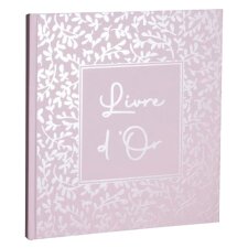 EXACOMPTA Gästebuch AutentiK 190 x 210 mm rosa