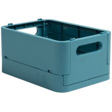 EXACOMPTA Aufbewahrungsbox Smart Case Midi pazifikblau