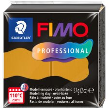 FIMO PROFESSIONAL Modelliermasse ofenhärtend 57 g ocker