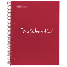 MIQUELRIUS Collegeblock "Notebook EMOTIONS" DIN...