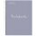 MIQUELRIUS Collegeblock "Notebook EMOTIONS" DIN A4 grau kariert 80 Blatt