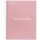 MIQUELRIUS Collegeblock "Notebook EMOTIONS" DIN A4 rosa seyès 80 Blatt