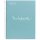 MIQUELRIUS Collegeblock "Notebook EMOTIONS" DIN A5 hellblau kariert 120 Blatt