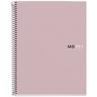 MIQUELRIUS Collegeblock "Notebook THE ORIGINAL" DIN A4 sand kariert 80 Blatt