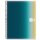 MIQUELRIUS Collegeblock "Notebook AURORA" DIN A4 Iceland kariert 120 Blatt