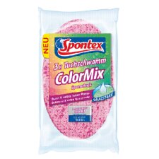 Spontex Tuchschwamm ColorMix 3er Pack