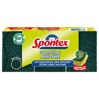 Spontex Topfreiniger Anti-Fett 3er Pack
