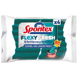 Spontex Reinigungsschwamm Flexy Fresh 4er Pack