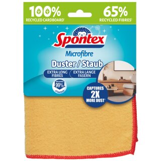 Spontex Mikrofaser-Staubtuch gelb