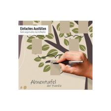 RNK Verlag Schmuck-Ahnentafel "Illustrierter Baum" DIN A2