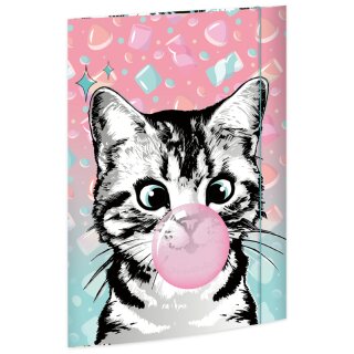 RNK Verlag Zeichnungsmappe "Sweet Cat" Karton DIN A3