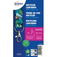 AVERY Textilband Lanyards rPET "tropical" 20 x...