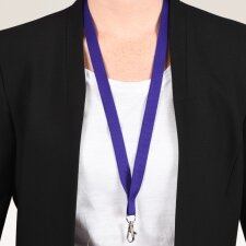 AVERY Textilband / Lanyard aus rPET 440 x 15 mm lila 10...