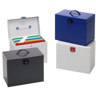 Esselte Hängemappenbox Metal zufällige Farbe (1 Stück)