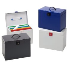 Esselte Hängemappenbox Metal zufällige Farbe (1...