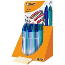 BIC Druckkugelschreiber 4 Colours Smooth Gradient Display...