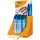 BIC Druckkugelschreiber 4 Colours Smooth Gradient Display 30 Stück
