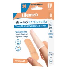 Lifemed Fingerlinge & Pflasterstrips...