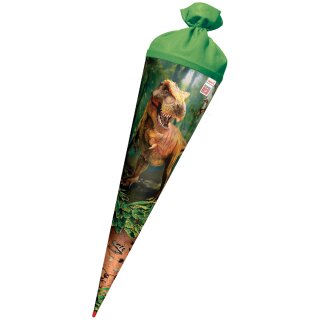 ROTH Schultüte "T-Rex Welt" rund 700 mm mit Effekt