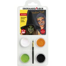 EBERHARD FABER Schminkset Halloween Kürbis/Hexe