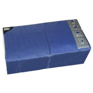 PAPSTAR Lunch-Servietten 330 x 330 mm 3-lagig dunkelblau 250 Stück