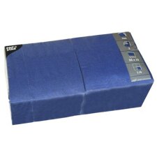 PAPSTAR Lunch-Servietten 330 x 330 mm 3-lagig dunkelblau...