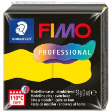 FIMO PROFESSIONAL Modelliermasse ofenhärtend 57 g gelb