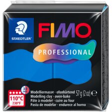 FIMO PROFESSIONAL Modelliermasse ofenhärtend 57 g blau
