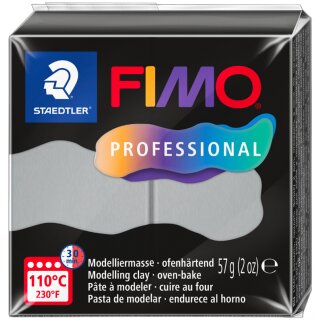 FIMO PROFESSIONAL Modelliermasse ofenhärtend 57 g delfingrau
