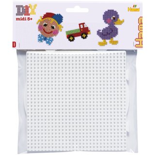 HAMA Stiftplatten midi "Quadrat Kreis" groß im Blister 2 Stiftplatten