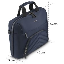 hama Notebook-Tasche "Premium Lightweight" dunkelblau