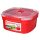 Sistema Mikrowellendose MEDIUM STEAMER 2,4 Liter rot