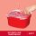 Sistema Mikrowellendose MEDIUM STEAMER 2,4 Liter rot