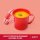 Sistema Mikrowellendose MEDIUM SOUP MUG 650 ml rot