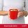 Sistema Mikrowellendose MEDIUM SOUP MUG 650 ml rot